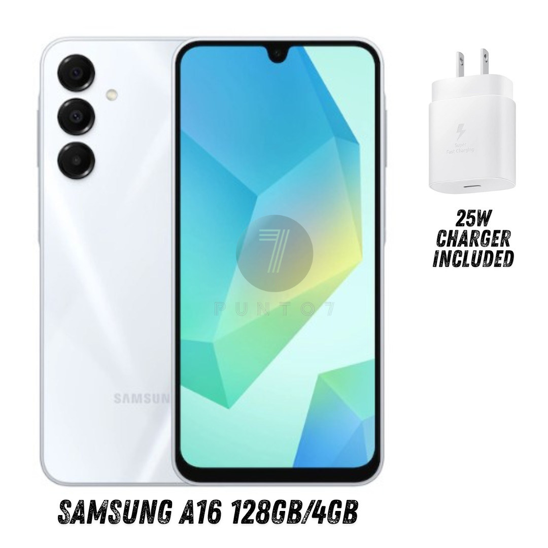 Samsung Galaxy A16 4G LTE 128GB GSM Unlocked Phone Latin Version Gray-Brand New