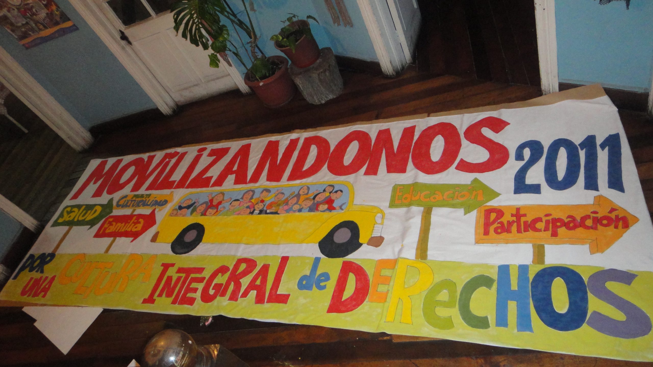 Marchando por los derechos de los niños/as, adolescentes y jóvenes!!