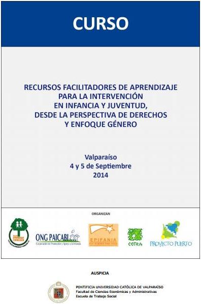 Invitan a participar de Curso aprendizajes de intervención en Infancia y Juventud