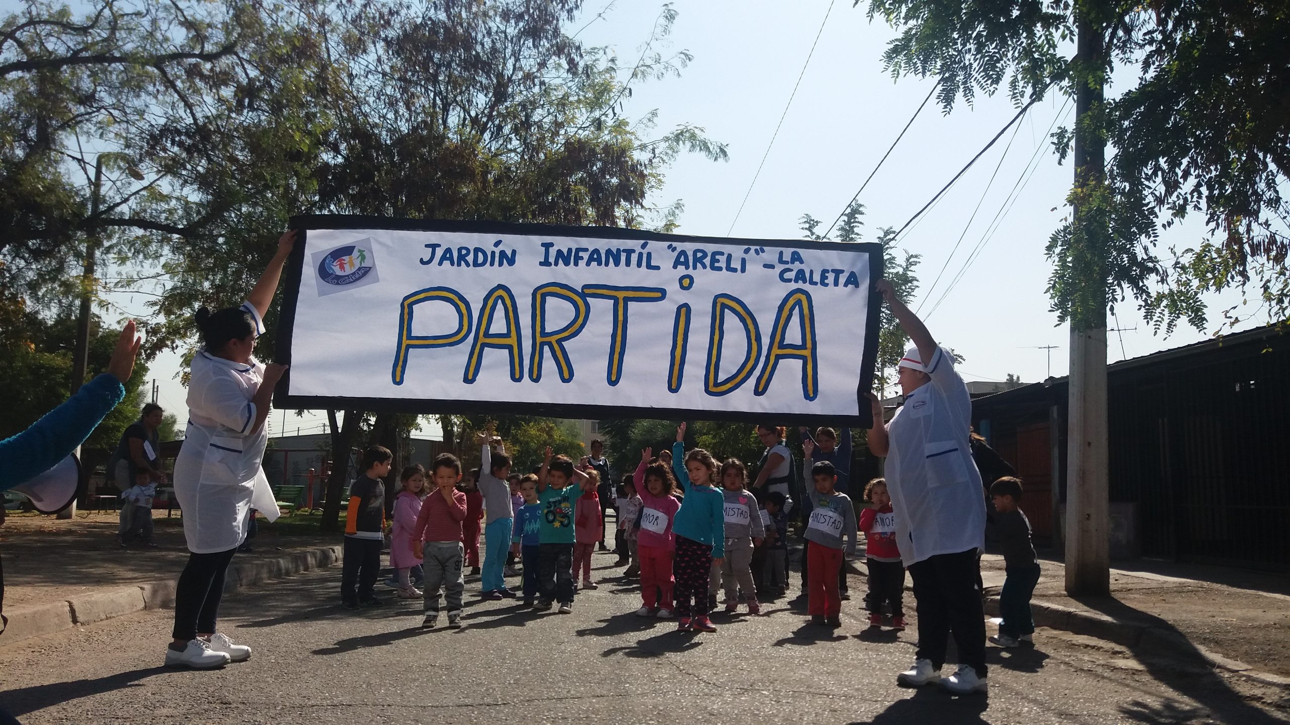 El Jardín Infantil Areli de La Caleta, celebró el Día del Deporte.