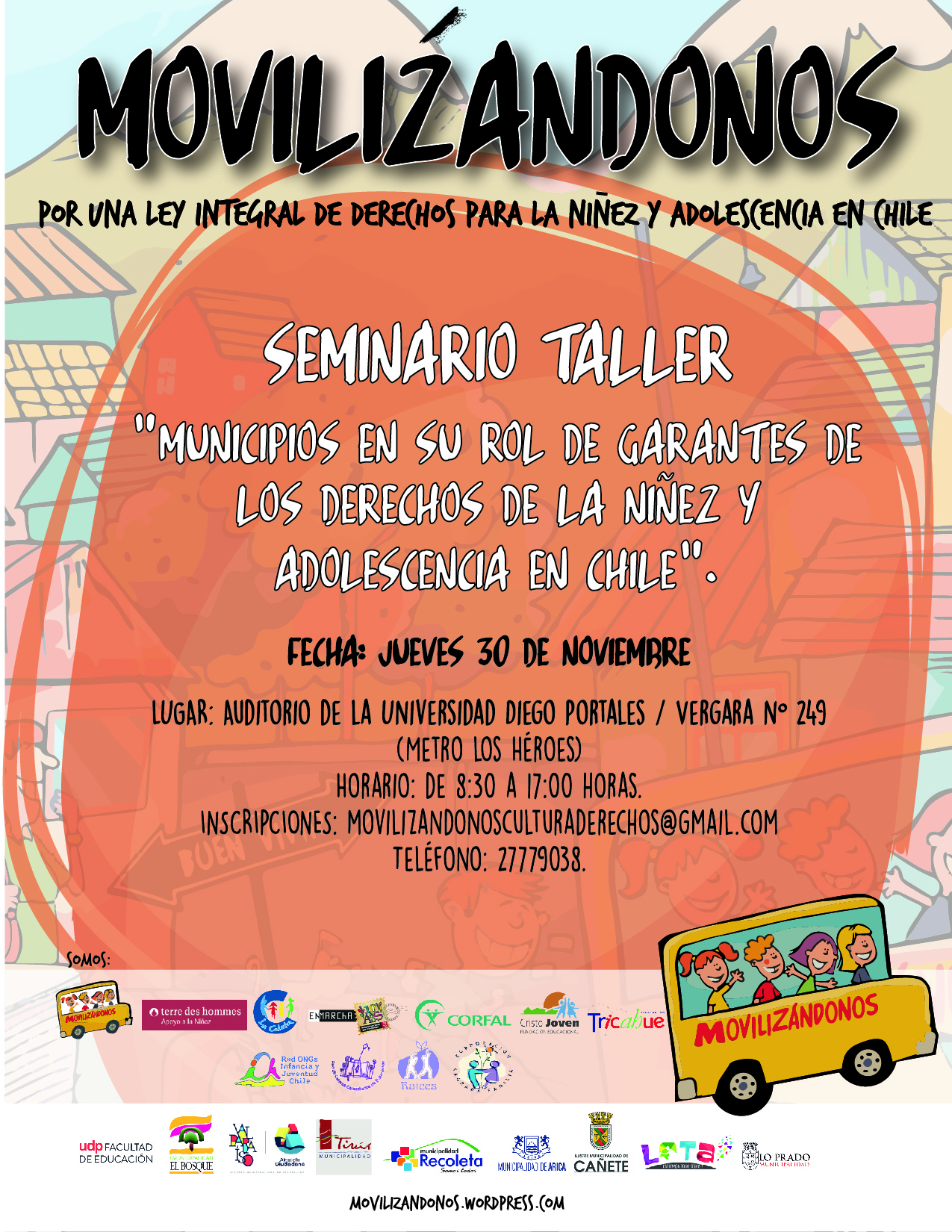 Seminario-Taller: «Municipios en su rol de garantes de los derechos de la niñez y adolescencia en Chile»