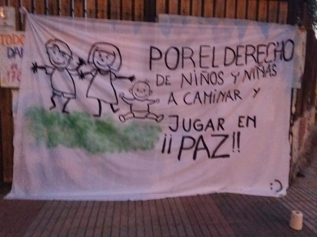 Velatón en la Legua Emergencia.