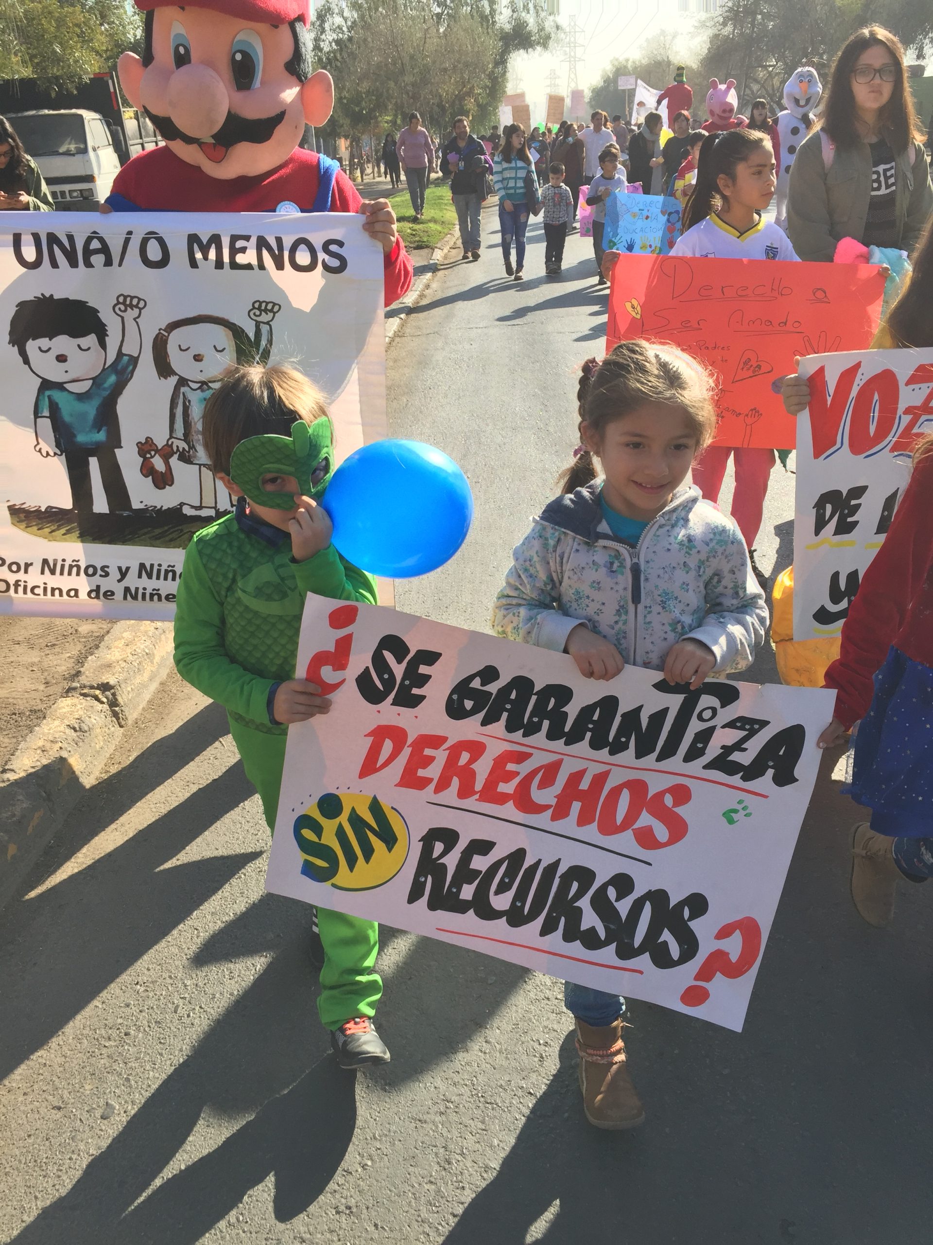 «Todos los derechos de la niñez y adolescencia en el territorio».