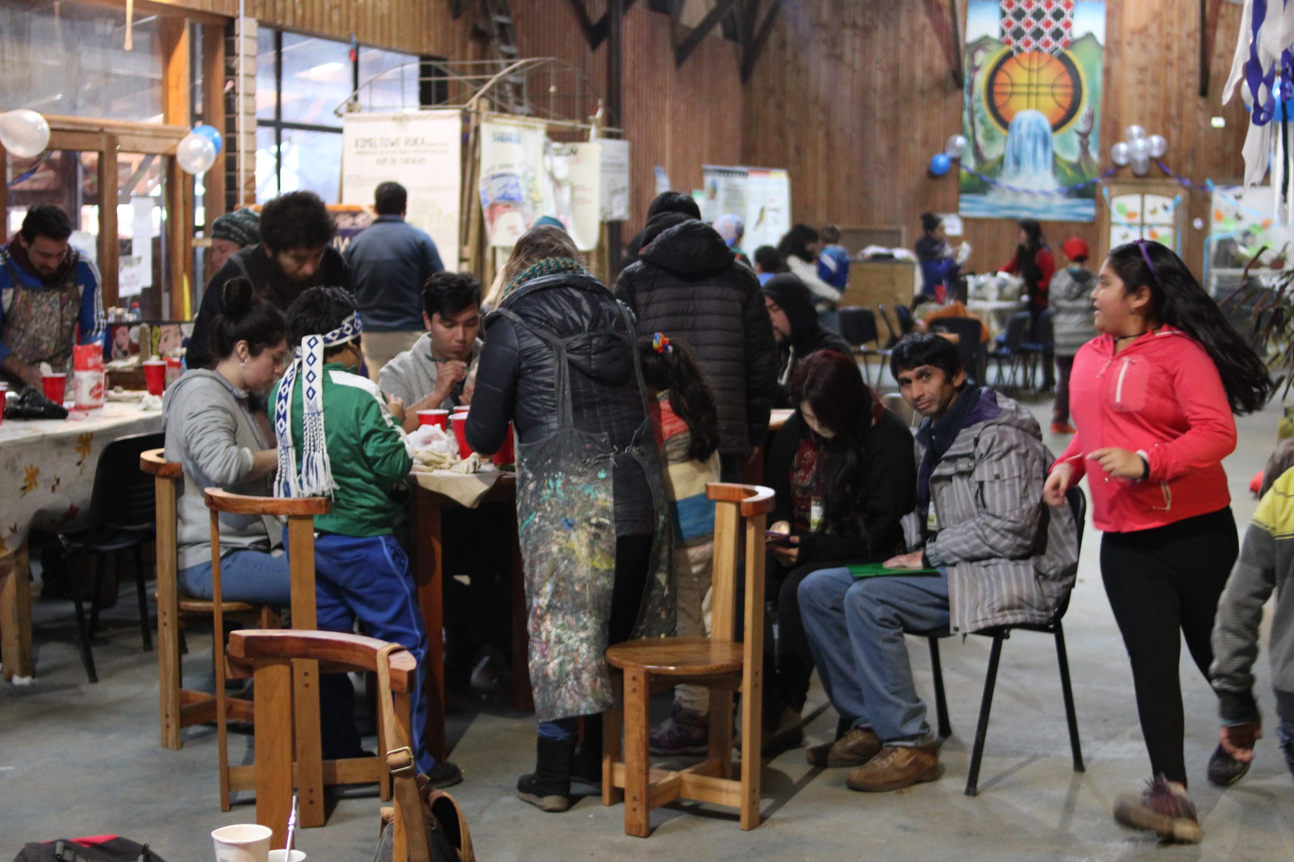 Encuentro de la Red de Niñez Mapuche en Panguipulli.